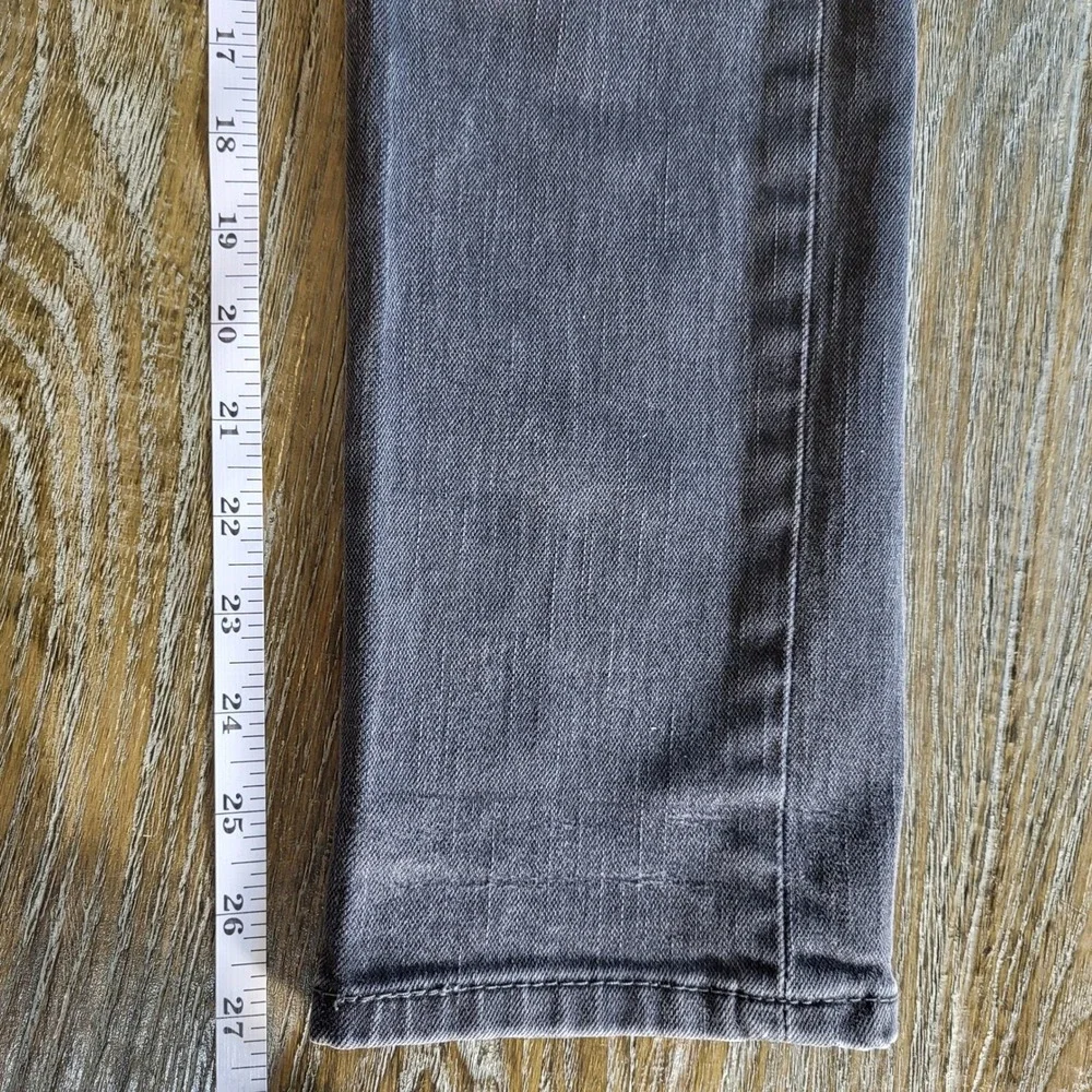 Levis 510 Skinny Fit Jeans Mens 30x30 Faded Black Denim Pants